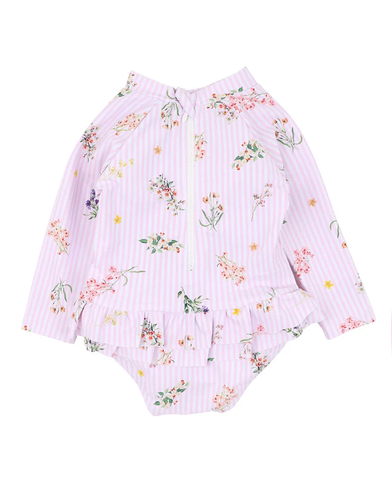 Minihaha Swim | Myra L/S Sunsuit