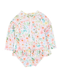 Minihaha Swim| Eliana Print Sunsuit