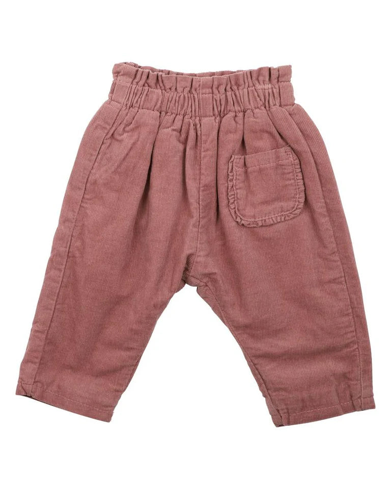 Bebe | Paperbag Pants - Dusky Pink