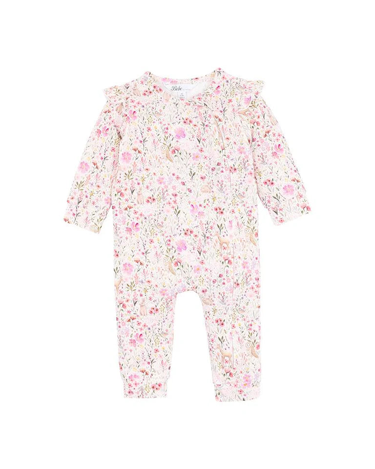 Bebe | Flossy LS Zip Onesie