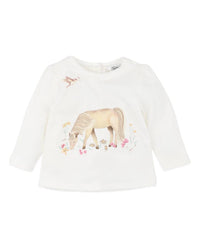 Bebe | Winnie Pony Organic LS Tee