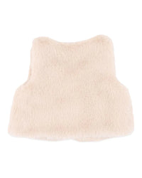 Bebe | Winnie Embroidered Faux Fur Vest