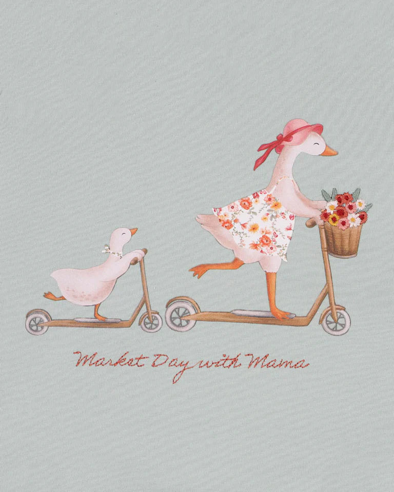 Bebe | Emmy Ducks On Scooter LS Tee