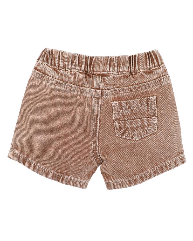 Bebe | Boys Brown Denim Shorts