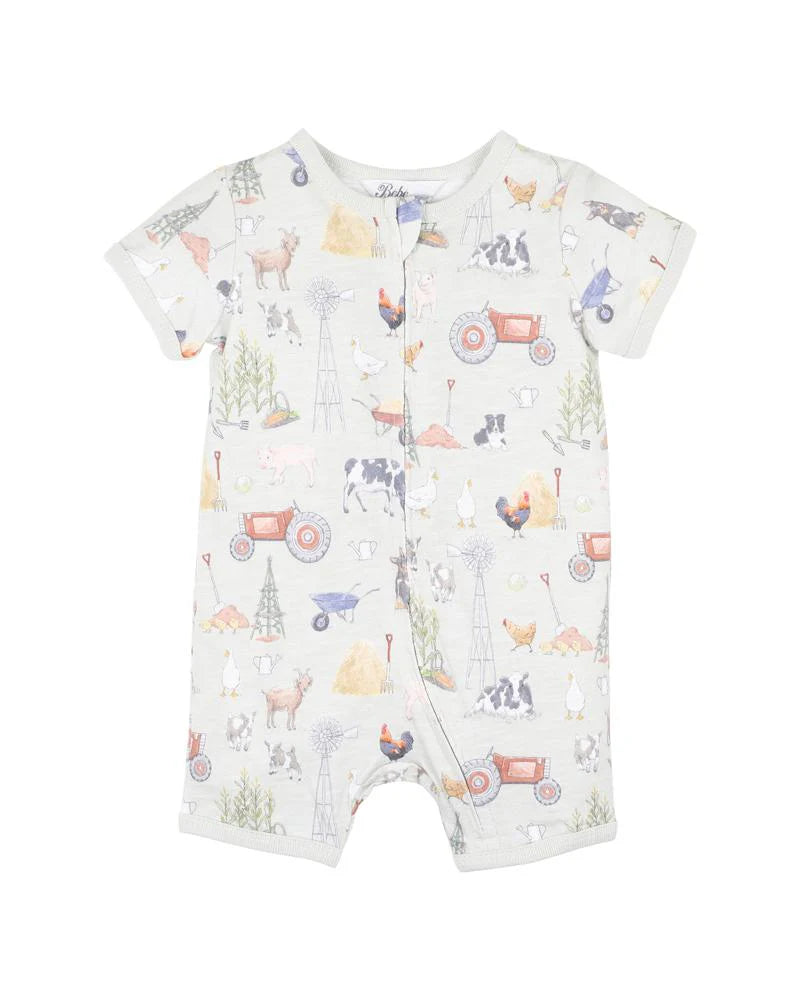 Bebe | Chester SS Zip Romper