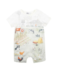 Bebe | Chester Farm SS Romper