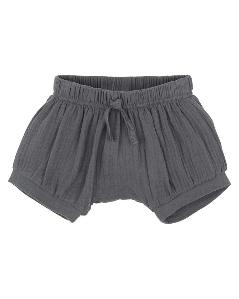 Bebe | Slate Grey Crinkle Shorts