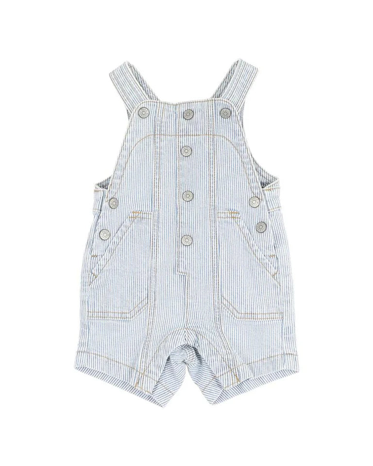 Bebe | Indigo Stripe Overall