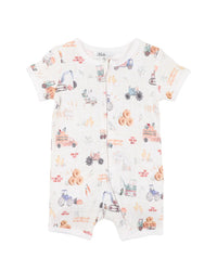 Bebe | Clayton SS Zipsuit