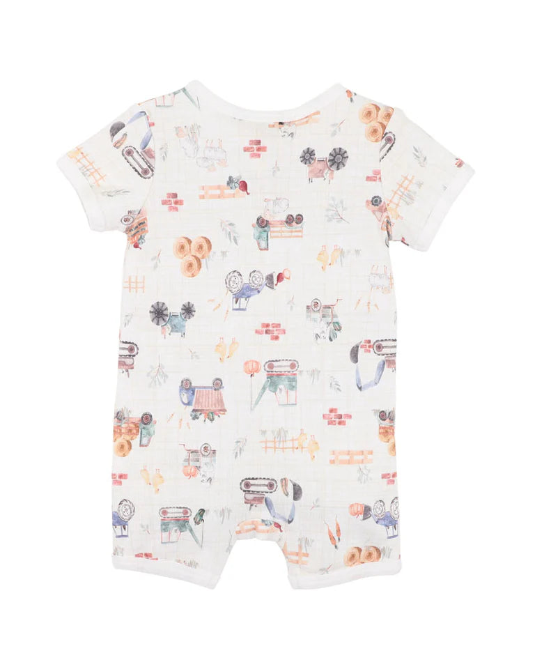 Bebe | Clayton SS Zipsuit