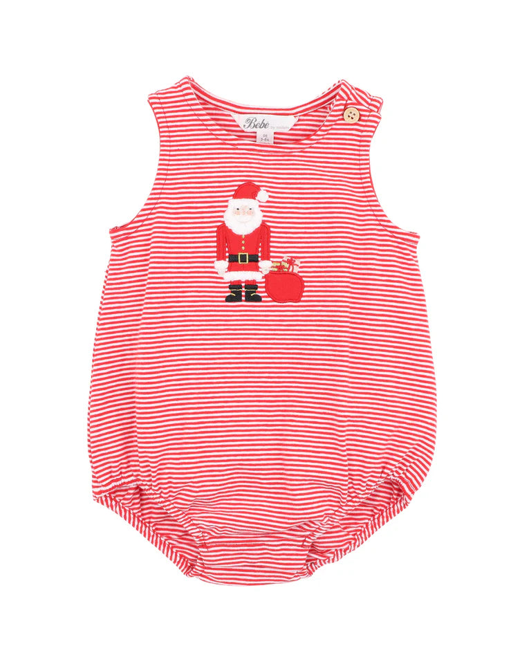 Bebe | Festive Santa Bodysuit