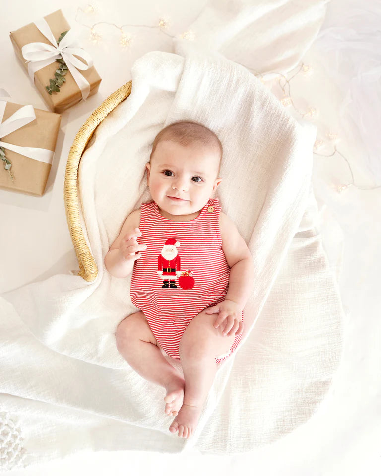 Bebe | Festive Santa Bodysuit