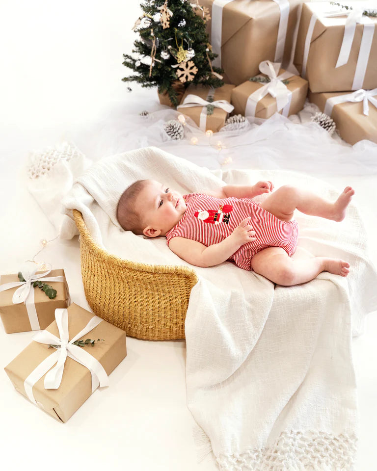 Bebe | Festive Santa Bodysuit
