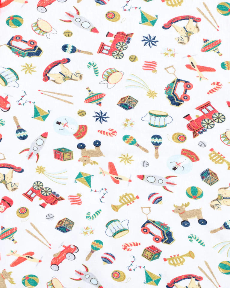 Bebe | FESTIVE TRAIN SINGLETSUIT SHORTS SET