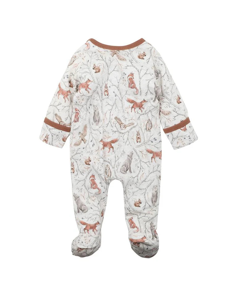 Bebe | Eli Print Zip Onesie