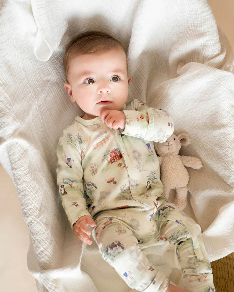 Bebe | Hunter Organic LS Zipsuit