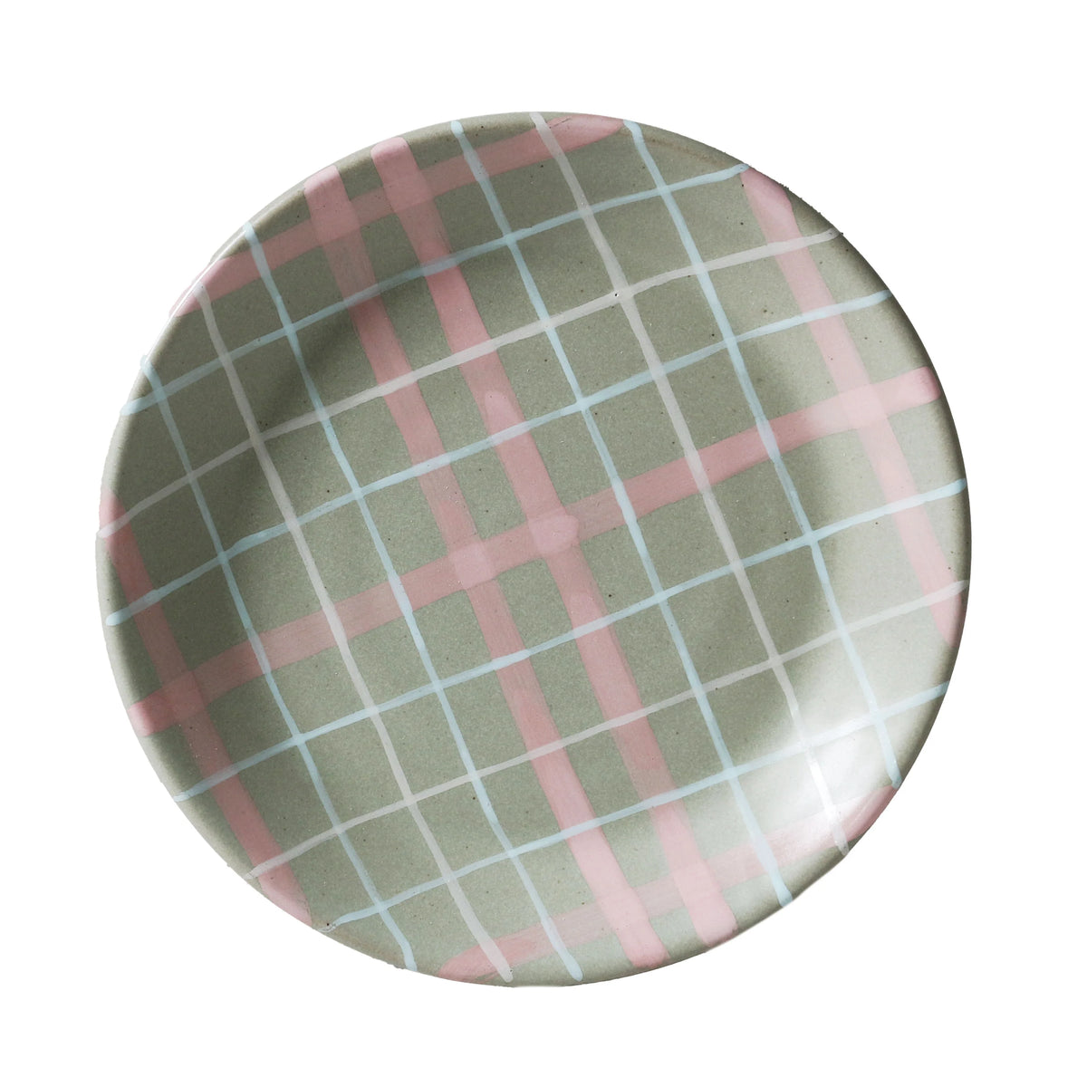 Robert Gordon | Sage & Blush Check Plate / Cat's Pyjamas