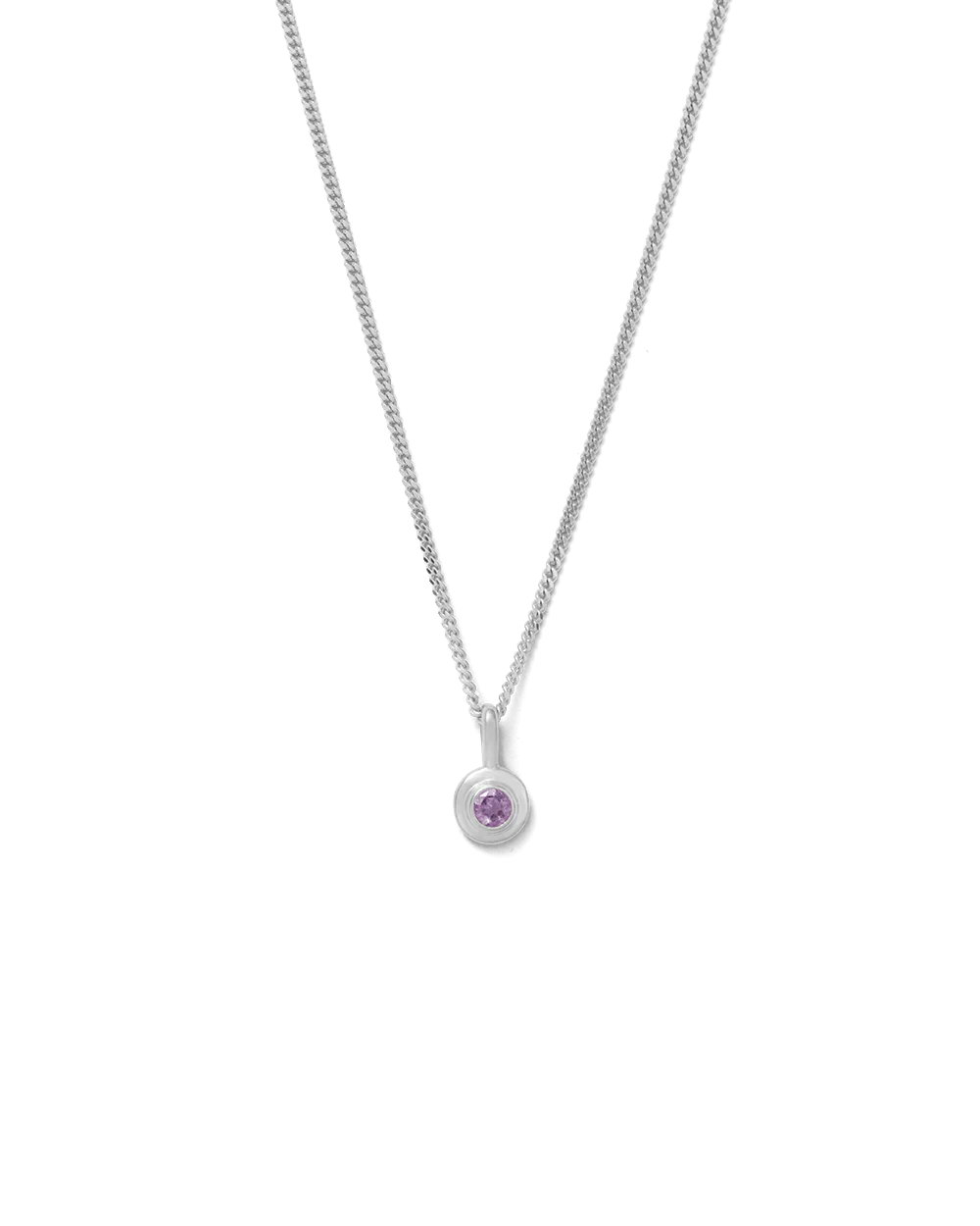 Kirstin Ash | Birthstone Necklace - Amethyst (February)