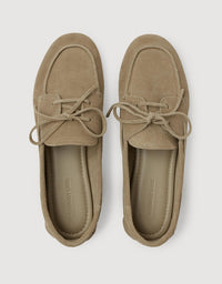 Assembly Label | Devon Suede Boat Shoe - Taupe