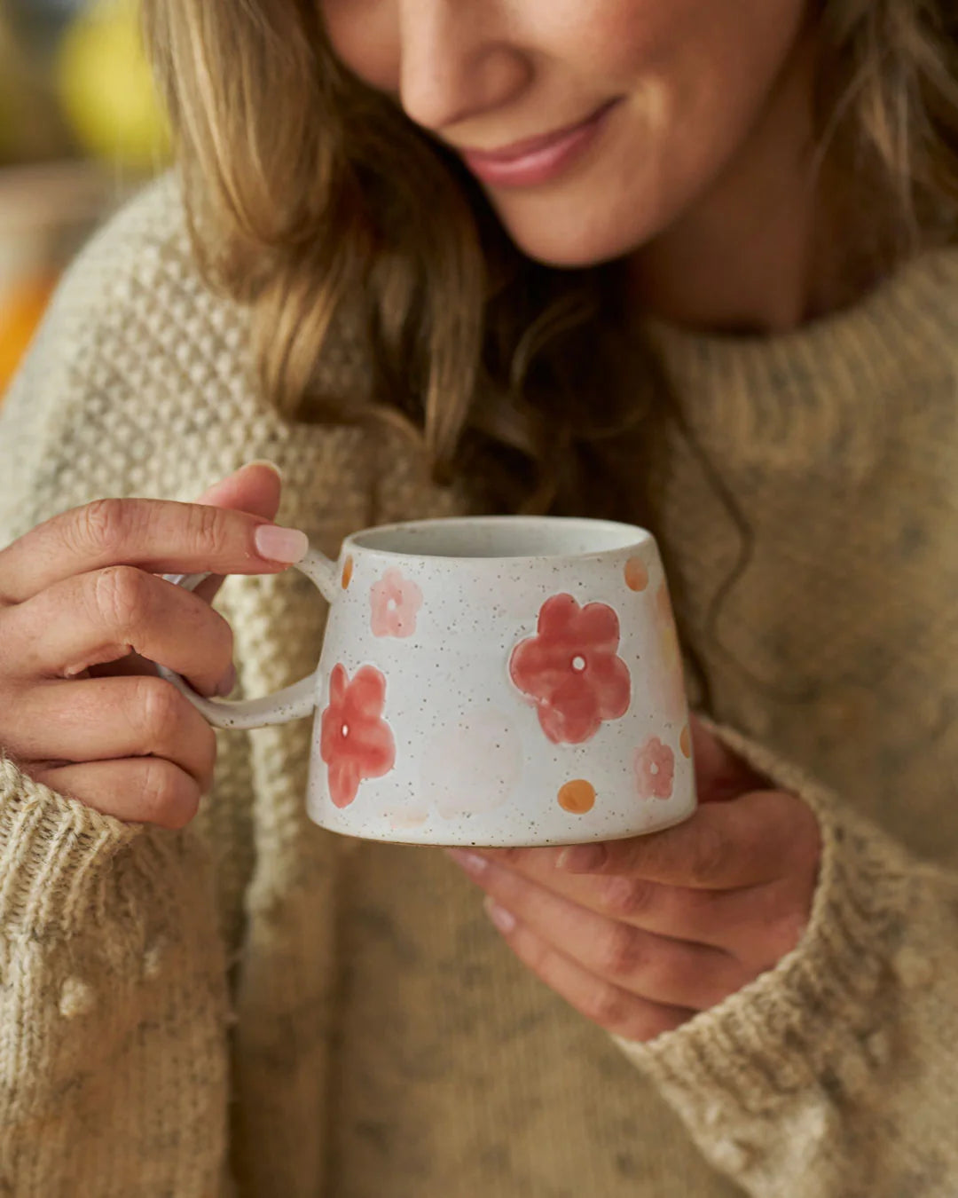 Robert Gordon | Large Handled Mug - Flower Garden