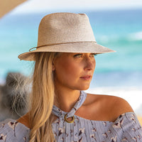 Avoca Flexibraid Fedora - Oatmeal