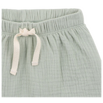 Bebe | Green Crinkle Shorts