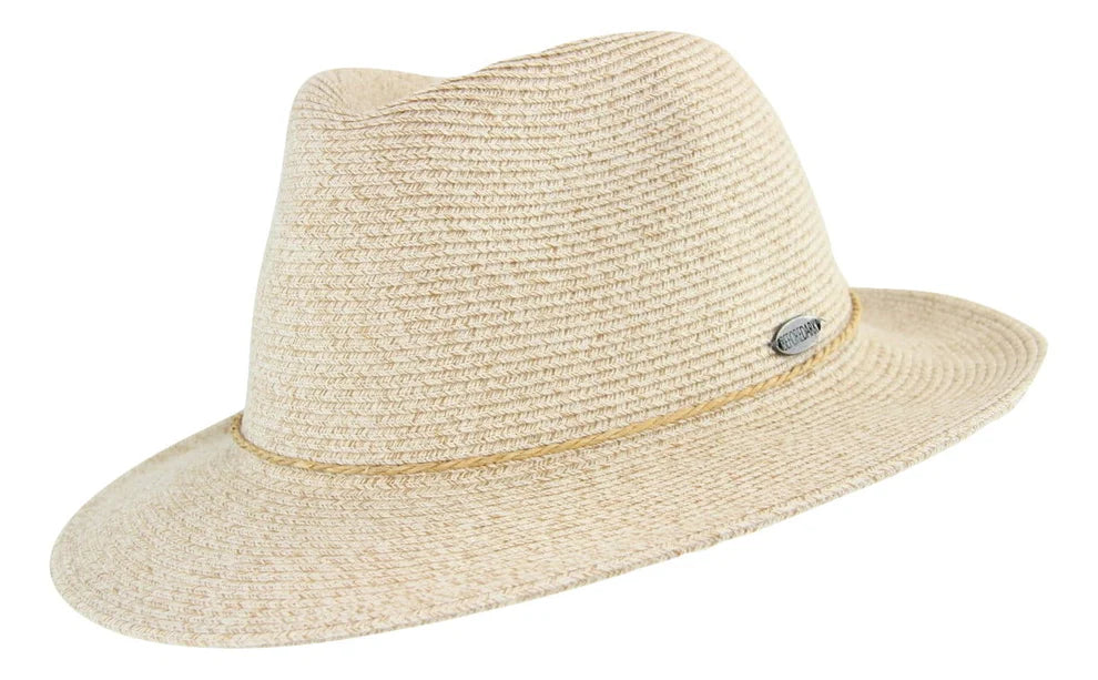Avoca Flexibraid Fedora - Oatmeal