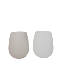 Fegg | Blanc + Dove - Silicone Unbreakable Glasses
