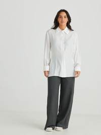 Brave + True | Notting Hill Shirt - White