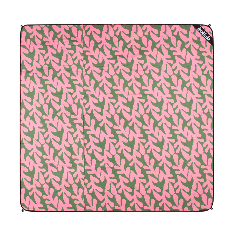 Kollab |  Picnic Mat - Coral Canopy