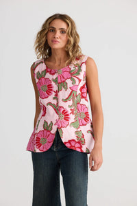 Talisman | Chester Waistcoat - Pink Ibiza