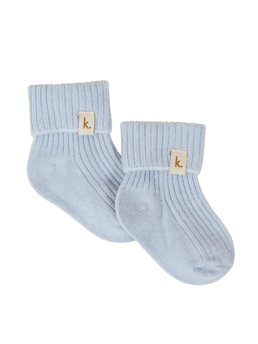 Kiin Baby - Cotton Ribbed Baby Socks