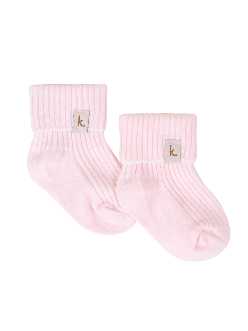 Kiin Baby - Cotton Ribbed Baby Socks