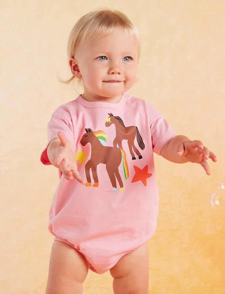 Halcyon Nights | Giddy Up Short Sleeve Bodysuit