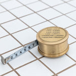 Holiday Trading Co. | Brass Measuring Tape