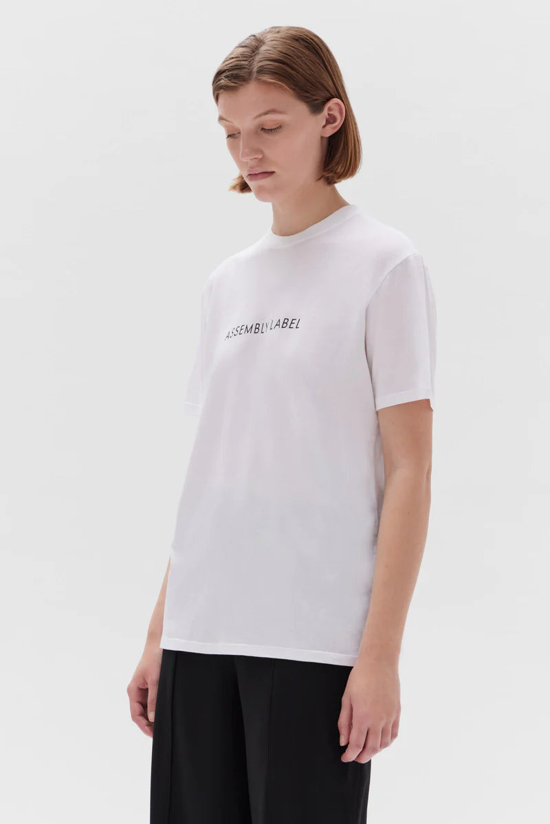 Assembly Label | Everyday Logo Tee - White