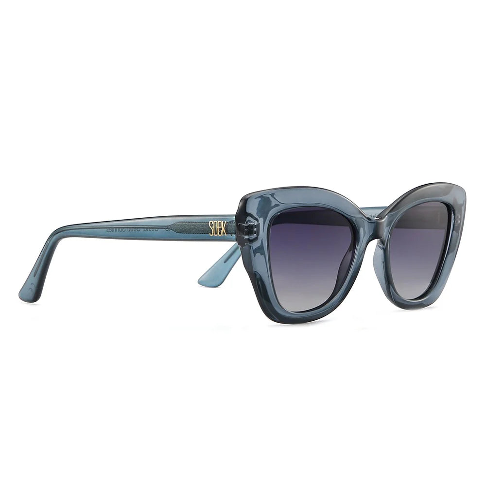 Soek | Eden Indigo Grey Polarised Lens Sunglasses