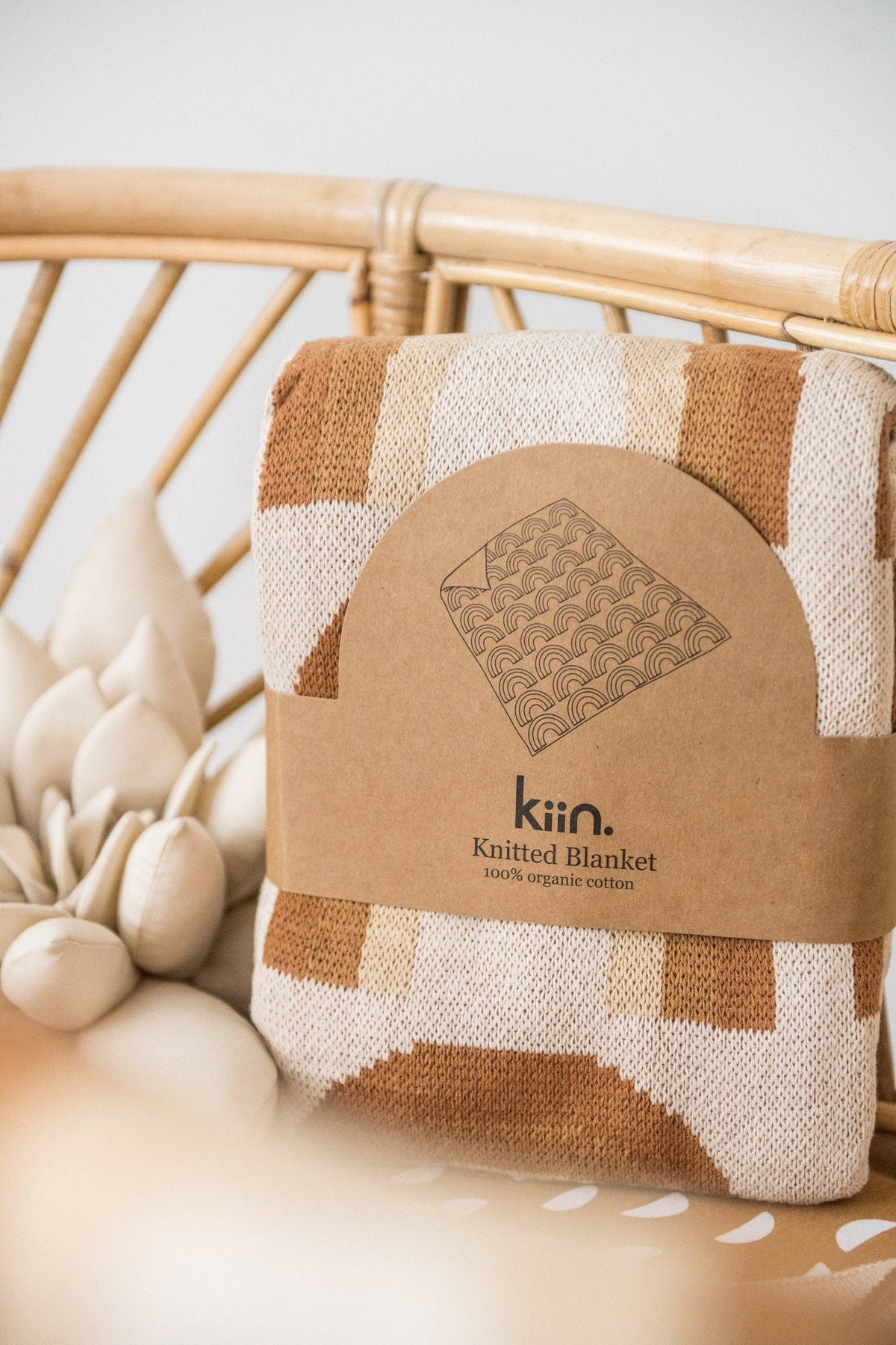 Kiin Baby - Organic Cotton Knitted Blanket