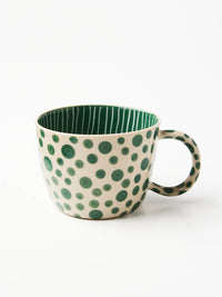 Jones & Co | Chino Mug - Green Spot