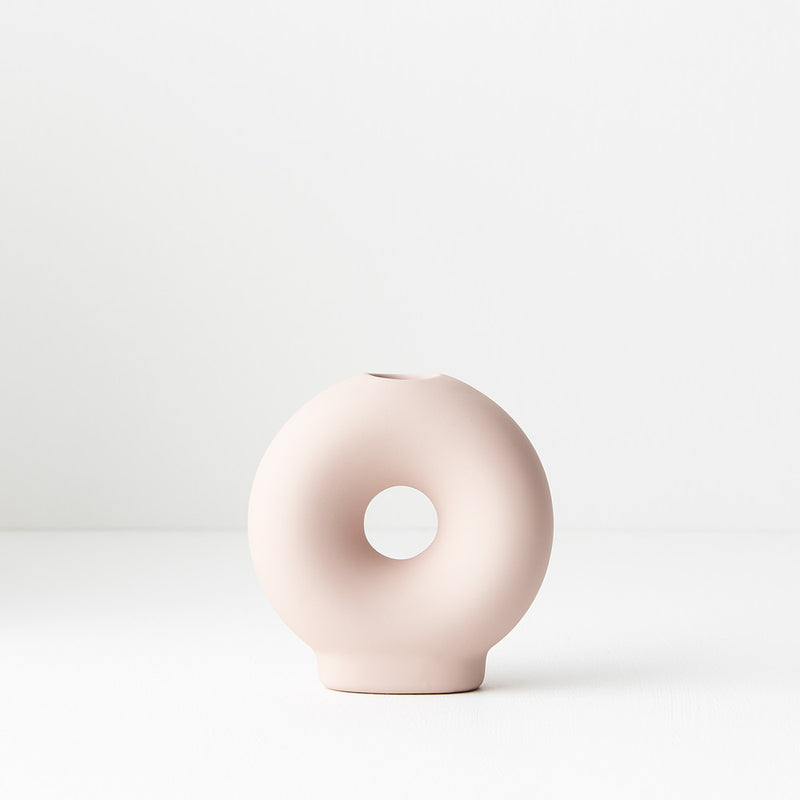 Olise Candle Holder - Light Pink