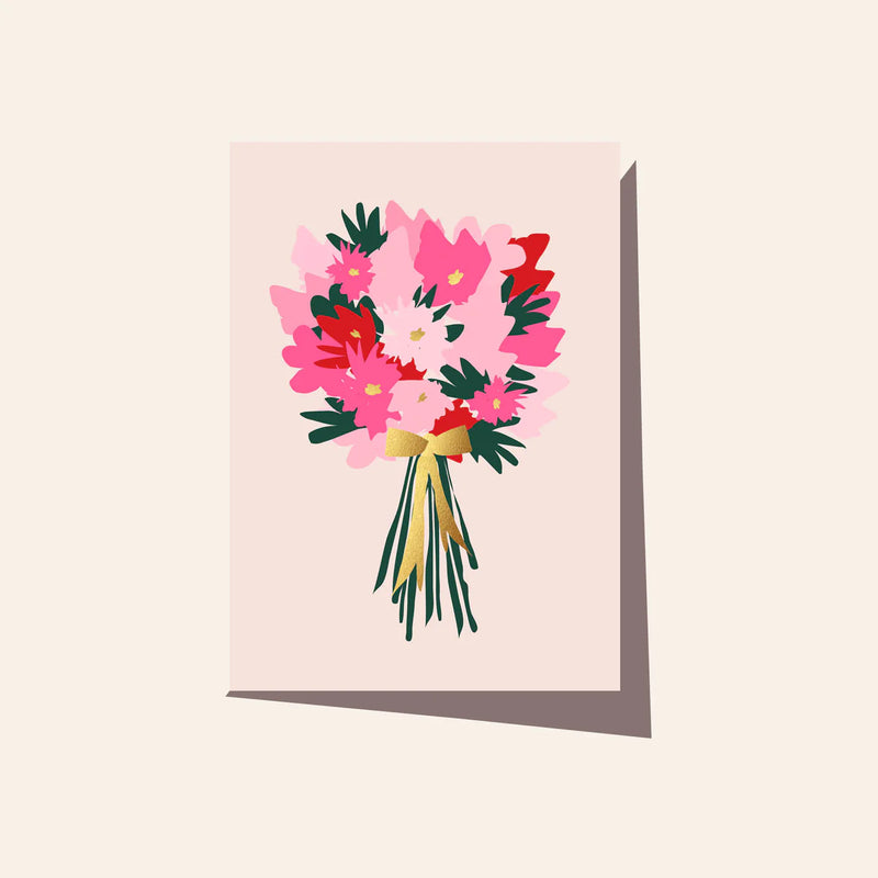 Elm Paper | Flower Bunch Pink