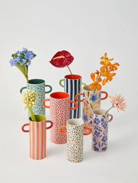 Jones & Co | Griffe Warm Stripe Bud Vase
