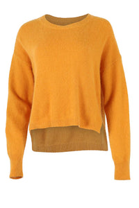 Olga De Polga | Portland Sweater in Mustard Angora