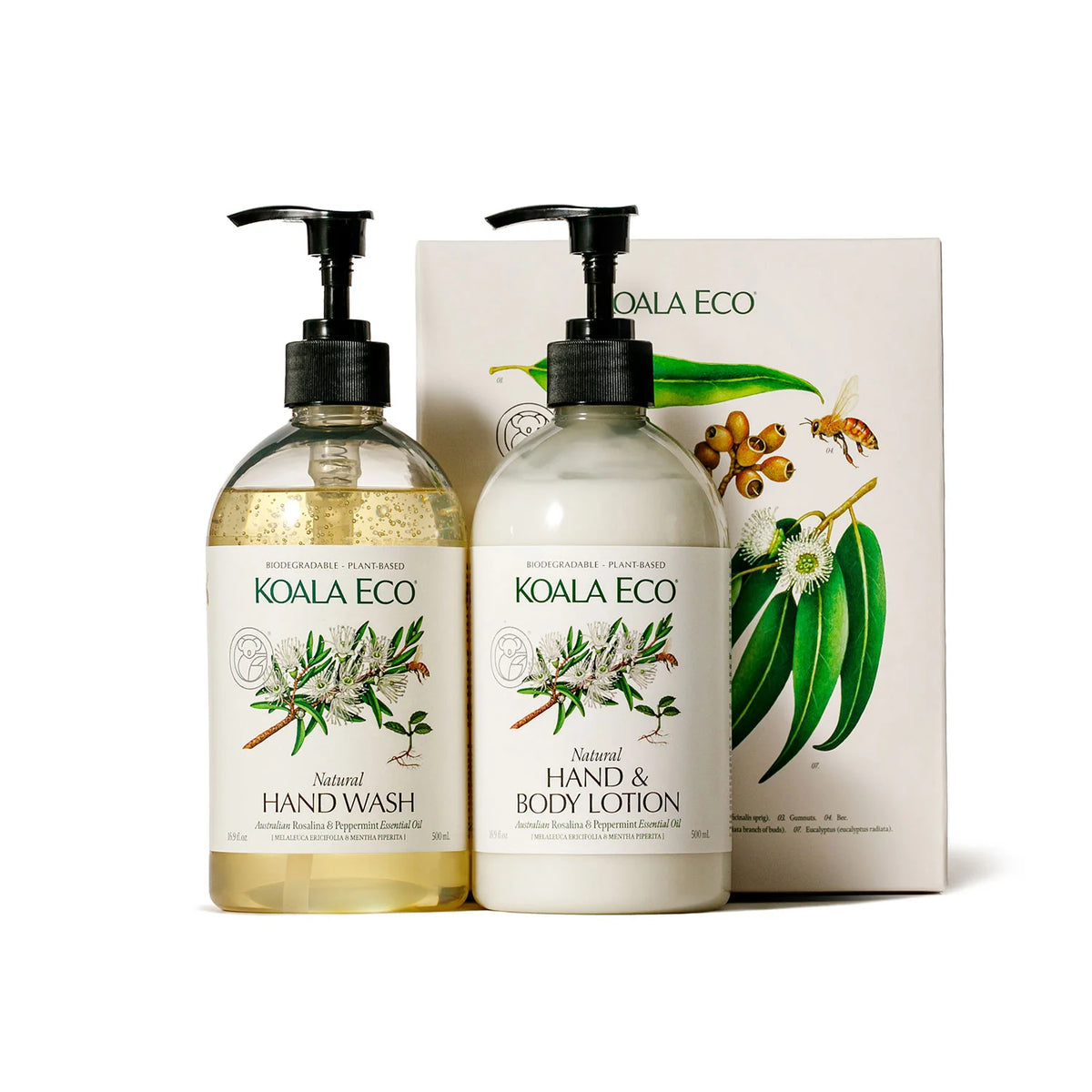 KOALA ECO | Gift Collection - Hand Care - Rosalina, Peppermint Essential Oil