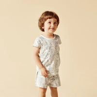 Wilson + Frenchy | Hello Friends Organic Short Sleeved Pyjamas