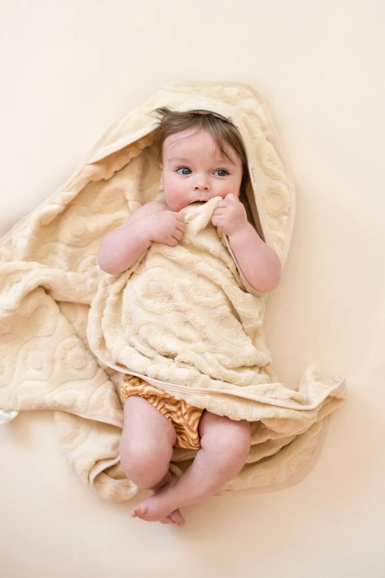 Kiin Baby - Hooded Beach Towel Oat