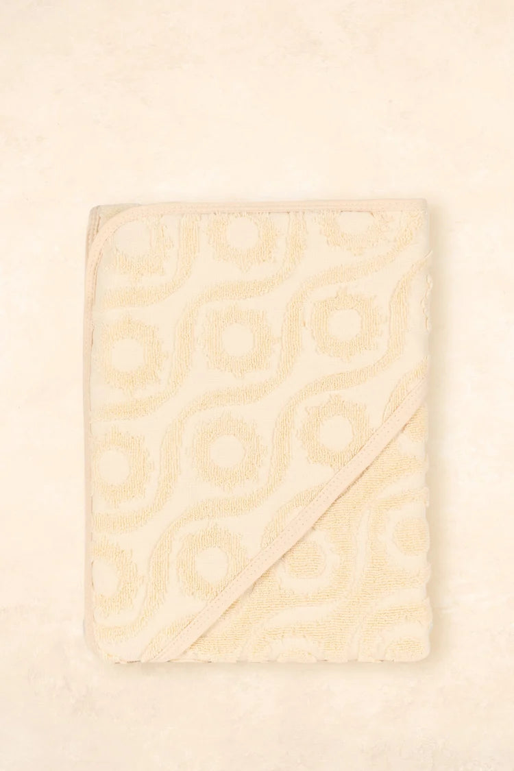 Kiin Baby - Hooded Beach Towel Oat