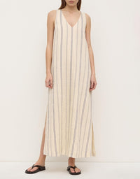 Assembly Label | Ulani Stripe V Neck Maxi Dress