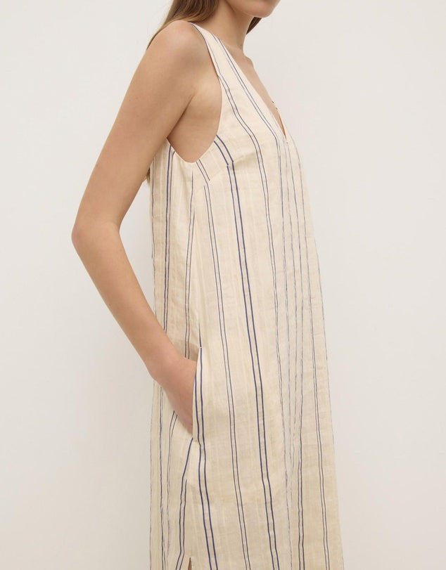 Assembly Label | Ulani Stripe V Neck Maxi Dress