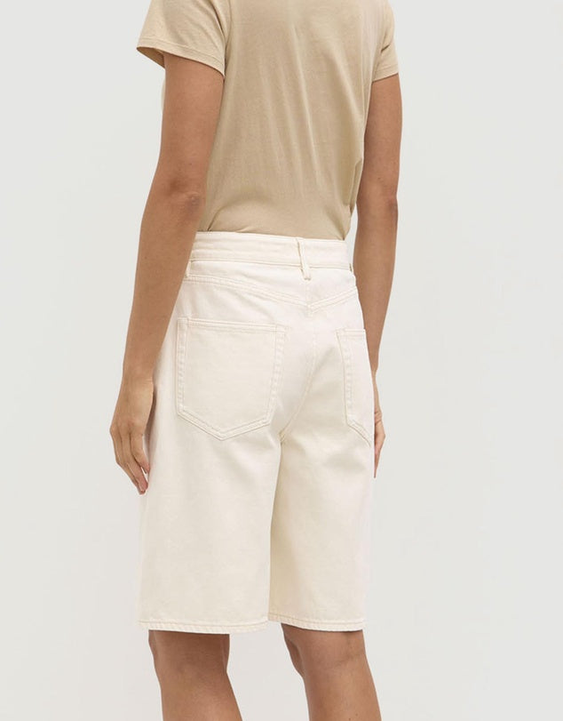 Assembly Label | Bermuda Denim Short - Ecru